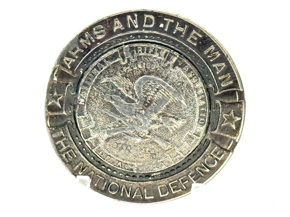 Wyoming Studio Art Works NRA Belt Buckle